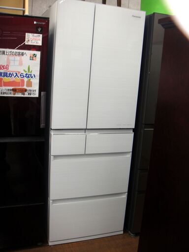 1/143 Panasonic パナソニック 500L 冷蔵庫 2020年製 NR-F505HPX-W