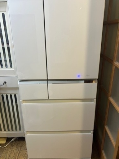 2015年製Panasonic NR-F470PV 冷蔵庫　ホワイト