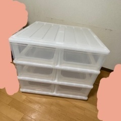 【引渡先決定】衣装ケース　引き出し　キャスター付き