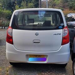 🌟スズキ アルトF 5MT 白 ✨車輌のみですと5万円の画像