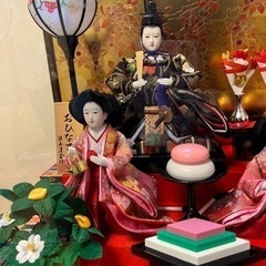 生活雑貨 雛人形 お雛様 簡単設置 年中行事用品 ひな祭りの画像