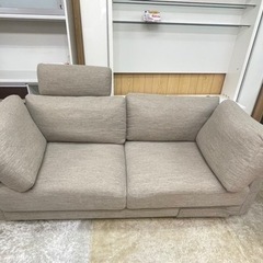 【リサイクルサービス八光】幅201㎝　ニトリ　コーナーソファCA10 ベージュ