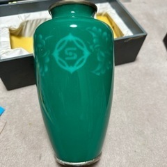 七宝焼花瓶