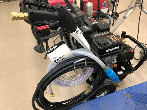 ✨工進　中古美品　JCE-1510VK　エンジン高圧洗浄機　ほぼ未使用✨うるま市田場✨