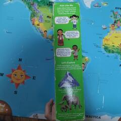 リープフロッグ　世界地図パズルの画像