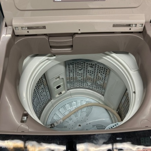 HITACHI 10,0kg 全自動洗濯機　日立　ビートウォッシュ（B1-104）