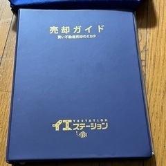 バインダーとバッグ　「売却ガイド」の画像