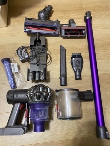 【お取引者決まりました】ダイソン　掃除機　DC62 ジャンク品「未使用フィルタ付きません。すいません。」