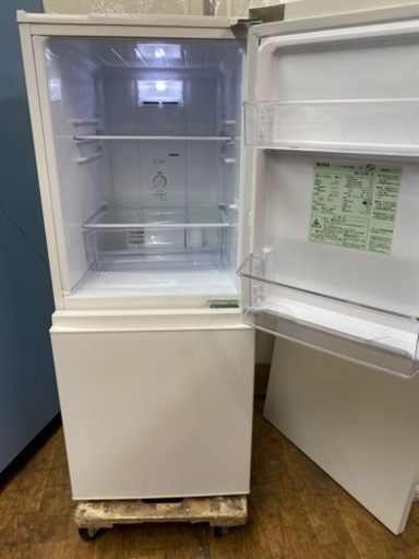 I318 ? 2021年製♪ 無印良品 冷蔵庫 (126L) 2ドア ⭐ 動作確認済 ⭐ クリーニング済