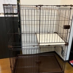 猫2段ケージの画像