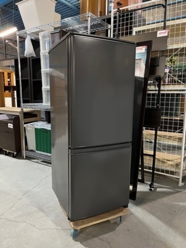 美品✨激安!! 2021年 三菱電機 右開き 146L ノンフロン冷凍冷蔵庫 MR-P15G-H