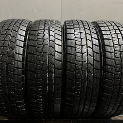 走行短め 23年製 DUNLOP WINTERMAXX WM02 175/70R14 14インチ スタッドレス 4本 ヤリス シエンタ ポルテ ヴィッツ等　(VTG771) 