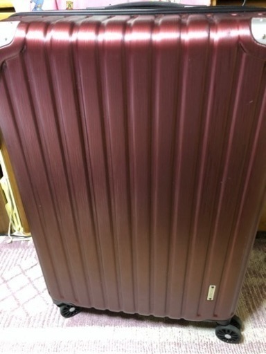 キャリーケース　スーツケース　レッド　大型　[お取引き中]