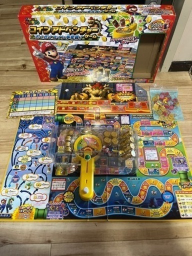 エポック社EPOCH スーパーマリオ コインアドベンチャーゲーム ざくざくコイン争奪戦
