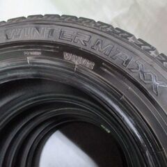 ダンロップ　ウィンターマックス　155/65/R13　中古品　スタッドレスの画像
