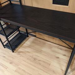 ■　収納ラック付きデスク、パソコンデスク、山梨県甲斐市の画像