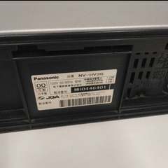 【ジャンク】VHSビデオデッキ2台(パナ)の画像