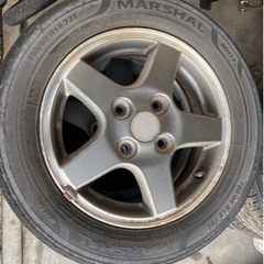 夏用タイヤ＆ホイールセット"［155/65 R13 73T］‼️...