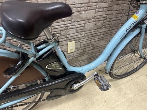 東京23区配達無料　新基準　ブリヂストン　アシスタ　8.9Ah リチウム 電動自転車 中古 1902