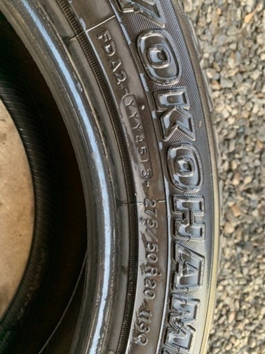 ヨコハマタイヤ　GEOLANDAR I/T S 275/50R20
