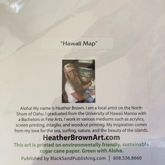 ヘザーブラウン(Heather Brown) アート　サイン付きの画像