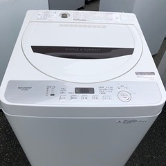 福岡市内配送設置無料 シャープ SHARP 全自動洗濯機 ステンレス槽 5.5kg