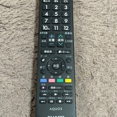 テレビとリモコンの画像