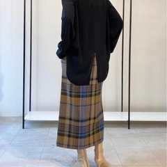 EMMEL REFINES EM バリチェック スカート2の画像