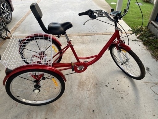 大人用三輪車 24インチ 7段変速