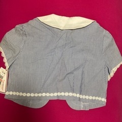 女の子130センチ　タグ付き未使用　ボレロ　定価14,800円の画像