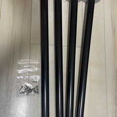 2/6迄【デスク脚のみ】IKEA オディリスADILS  4本