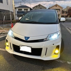 ③【後期】H24 エスティマHV アエラス/14万キロ/凹みあり...