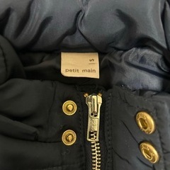 プティマイン ダウンベスト ネイビー 80〰️90cmの画像