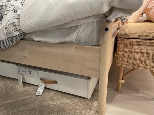IKEA ダブルベッド➕マットレス