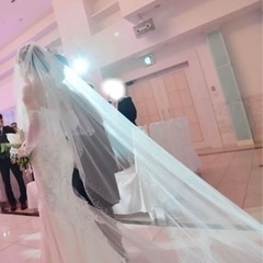 ウエディング　ロングベール