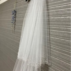 ウエディング　ロングベールの画像