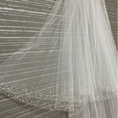 ウエディング　ロングベールの画像