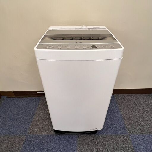 【稼動品】Haier ハイアール JW-AE55 洗濯機 ハイアール全自動電気洗濯機 家庭用 家電 ホワイト 洗濯容量5.5kg 2021年製 中古
