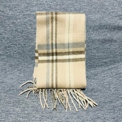 マフラー2色セット(ベージュ・グレー)の画像