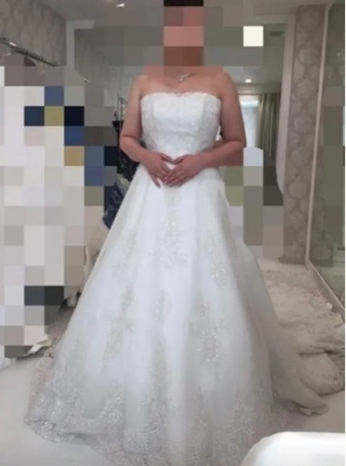 ウェディングドレス譲ります！大きいサイズ！