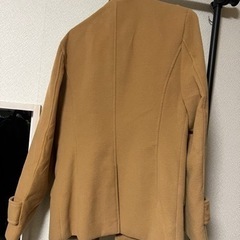 コート　キャメルの画像
