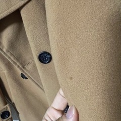 コート　キャメルの画像