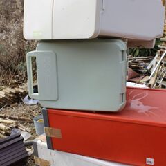 ゴミ箱2個（2分割、45リットル）の画像