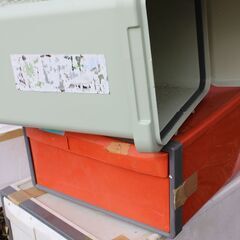 ゴミ箱2個（2分割、45リットル）の画像