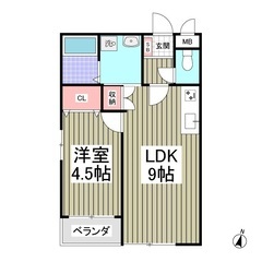 （（１ＬＤＫ））💖伊勢崎市💖敷金礼金０円💖フリーレント１ヶ月付き...