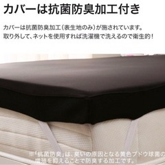 ニトリ　マットレス　セミダブルの画像