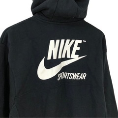 NIKE ハーフジップ パーカー スウェット 裏起毛 スポーツの画像