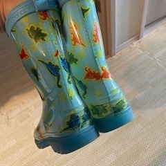 恐竜長靴18cm光るありの画像