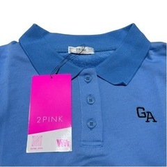 レディース ノースリーブ 夏服 ブルーの画像