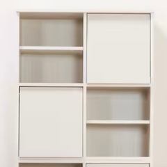 【決まりました】ニトリ 収納家具 ディスプレイ棚 フラップ扉